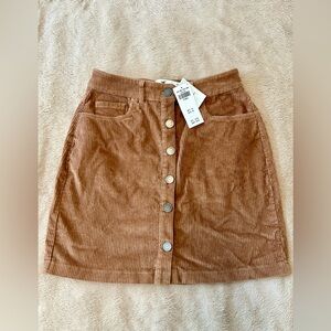 Corduroy Skirt size XS brand new